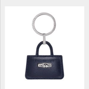 Longchamp Roseau Key Ring NWOT